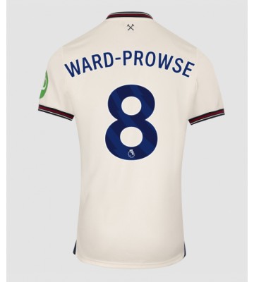 Lacne Muži Futbalové dres West Ham United James Ward-Prowse #8 2025-26 Krátky Rukáv - Preč